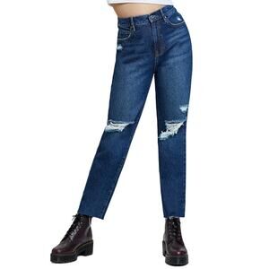Everlane The Original Cheeky High Rise‎ Jean Dark Blue Wash Size 28R